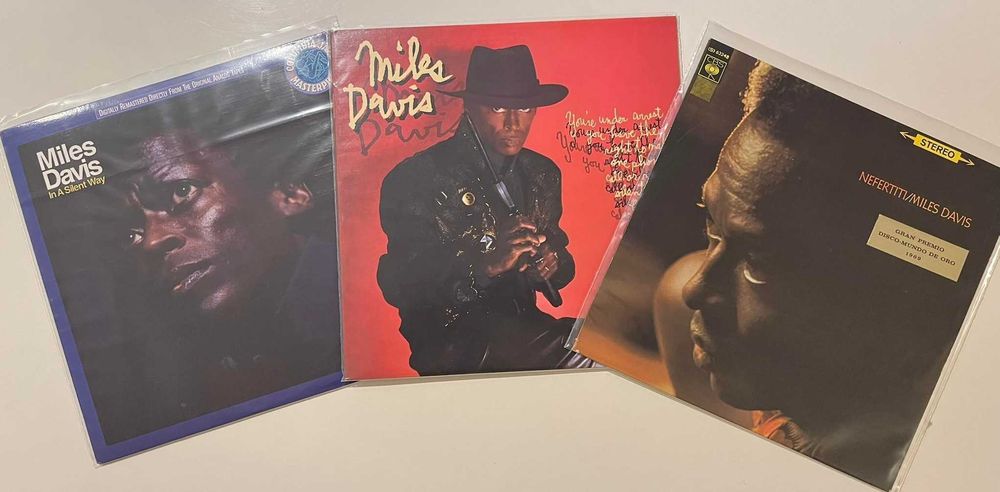 MILES DAVIS - LOTE de 8 vinis - coleção privada