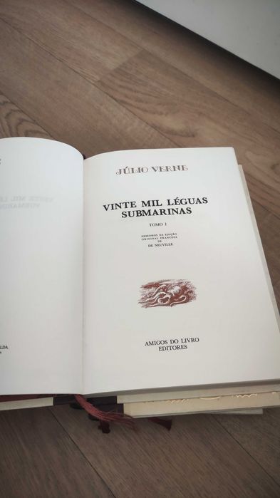 Júlio Verne, 20000 Léguas Submarinas, Cinco Semanas em Balão, Vintage
