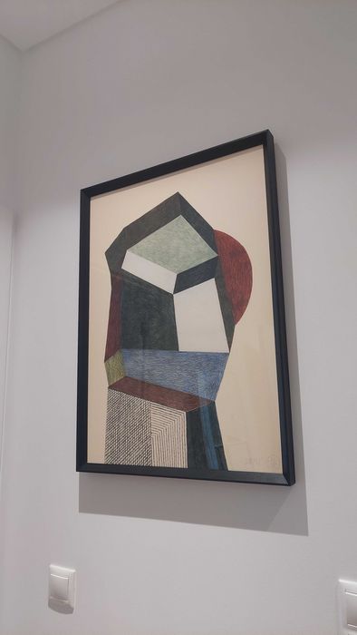 Quadro de Nathalie Du Pasquier " Like a Head" - edição Limitada 28/35