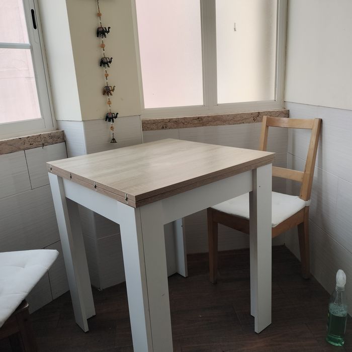 Mesa madeira extensível