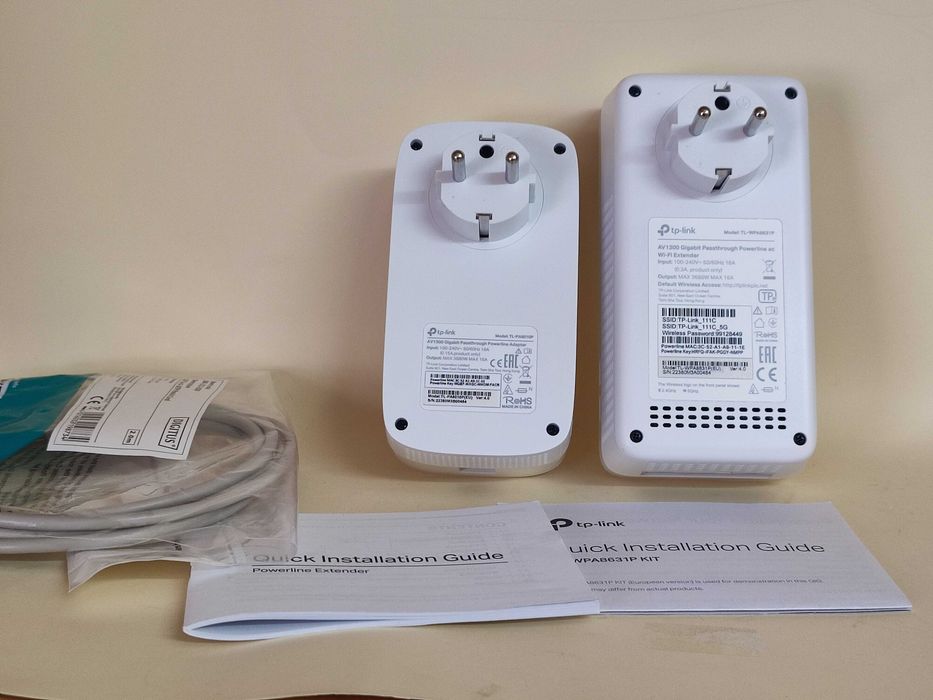TP-Link AV1300 Powerline Wi-Fi Kit – 2 Adapters64741175961731122