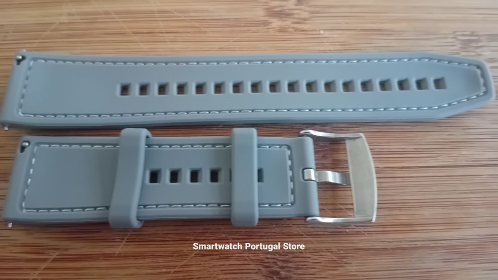 Braceletes 22mm, em Silicone e Nylon : Várias cores
