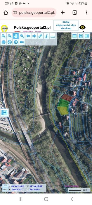 Dzialki budowlane z panorama na miasto