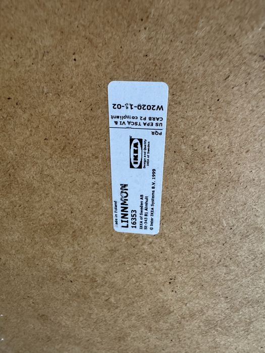 Dwa stoliki ikea Linnmon z nogami Adils 100x60