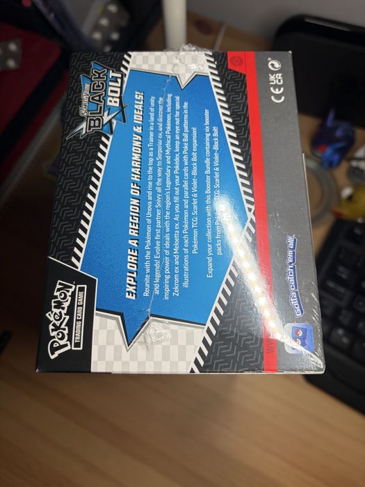 Pokemon Black Bolt Booster Bundle Display