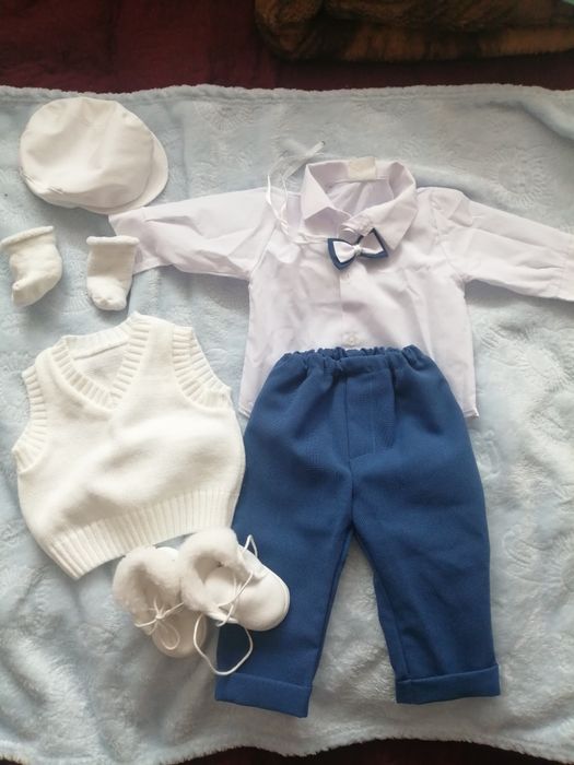 Chrzest ubranko na chrzest komplet do chrztu garnitur