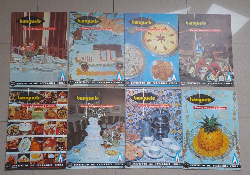 Vintage receitas culinária anos 70