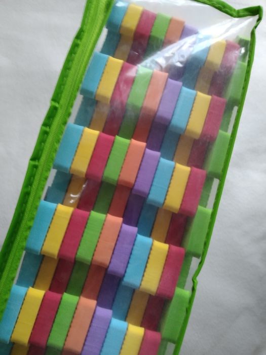 Puzzle piankowe mata edukacyjna BabyOno alfabet literki klocki
