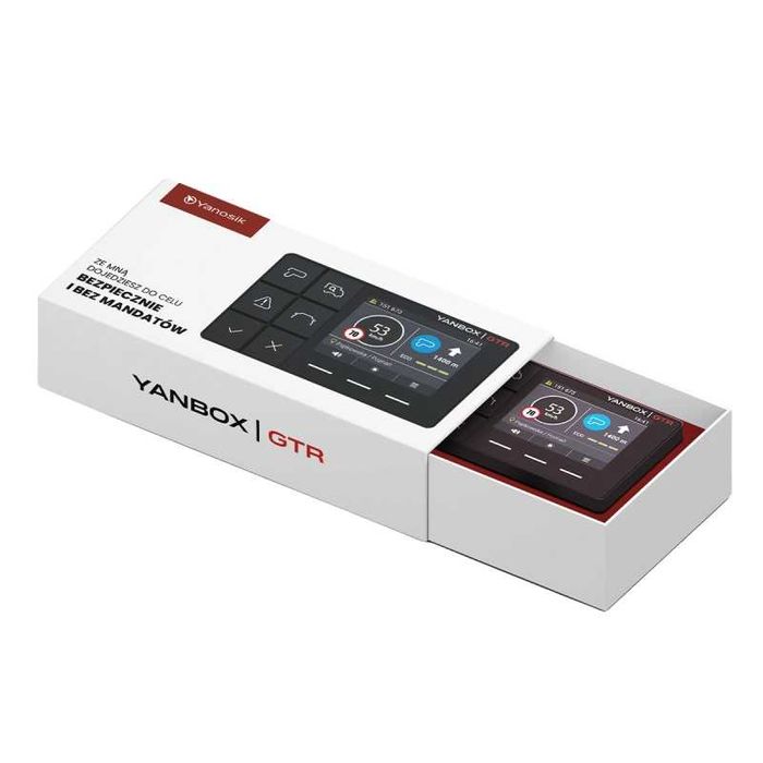 YANBOX Yanosik GTR z rocznym abonamentem  EM-AUDIO Tomaszów Lub Wysyłka Gratis !!!