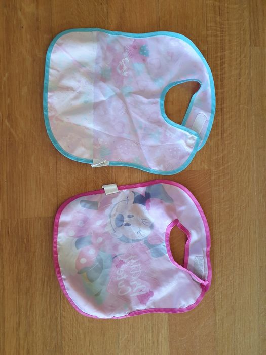 2 cienkie śliniaczki