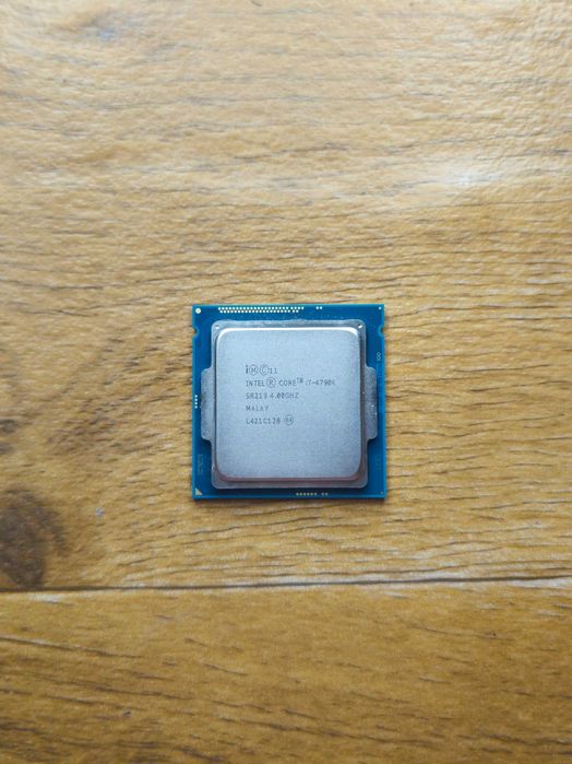 Процессор intel core i7 4790k 4 ядра 8 потоков 4.4 Ггц частота идеал гарантия интел сокет 1150 4-е поколение