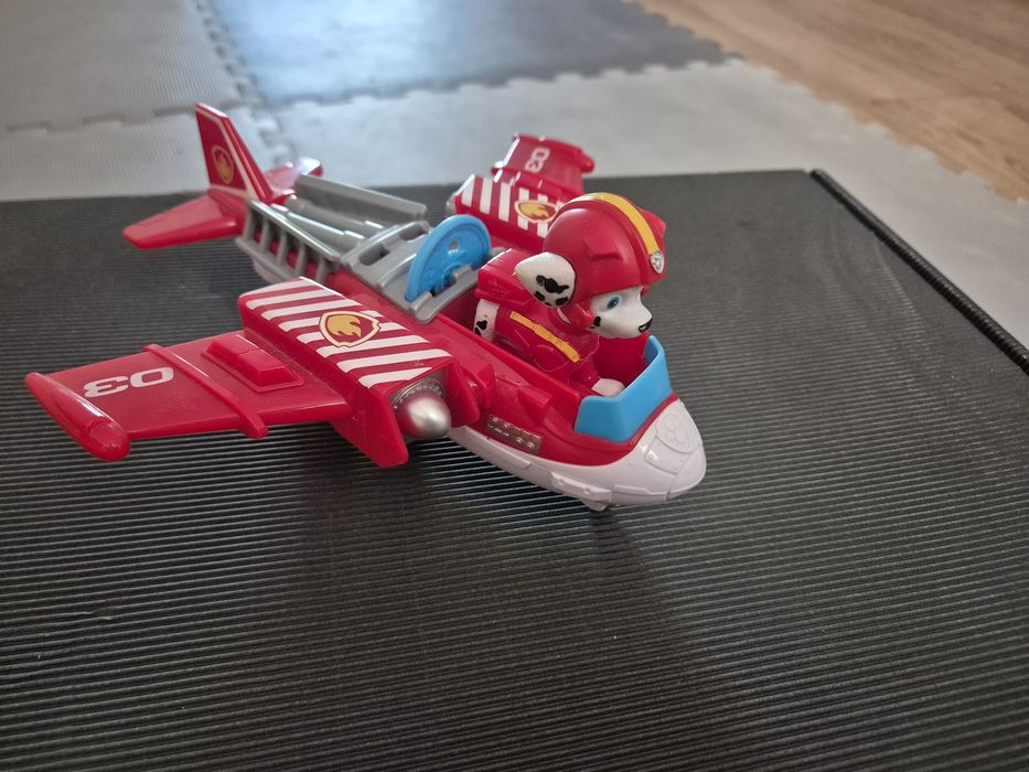 Paw Patrol Psi Patrol Marshal z samolotem