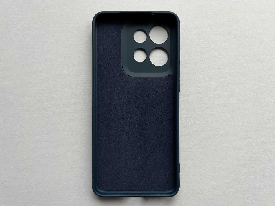 Motorola Edge 50 Neo чохол силіконовий синій чехол силиконовый
