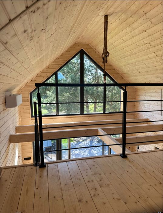 Nowoczesna Stodoła 70m2 / Stan Deweloperski / Domek drewniany
