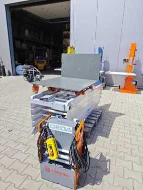 Winda drabina dekarska Geda COMBILIFT 200 12-22m 230V STANDARD Nr.15 wciągarka dachowa segmentowa skośna wyciąg budowlany