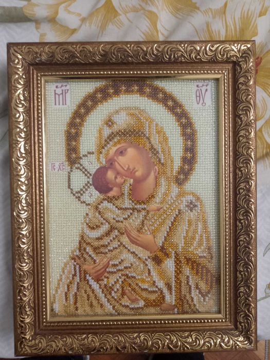 Икони свадибние  з бесеру ручна робота пара