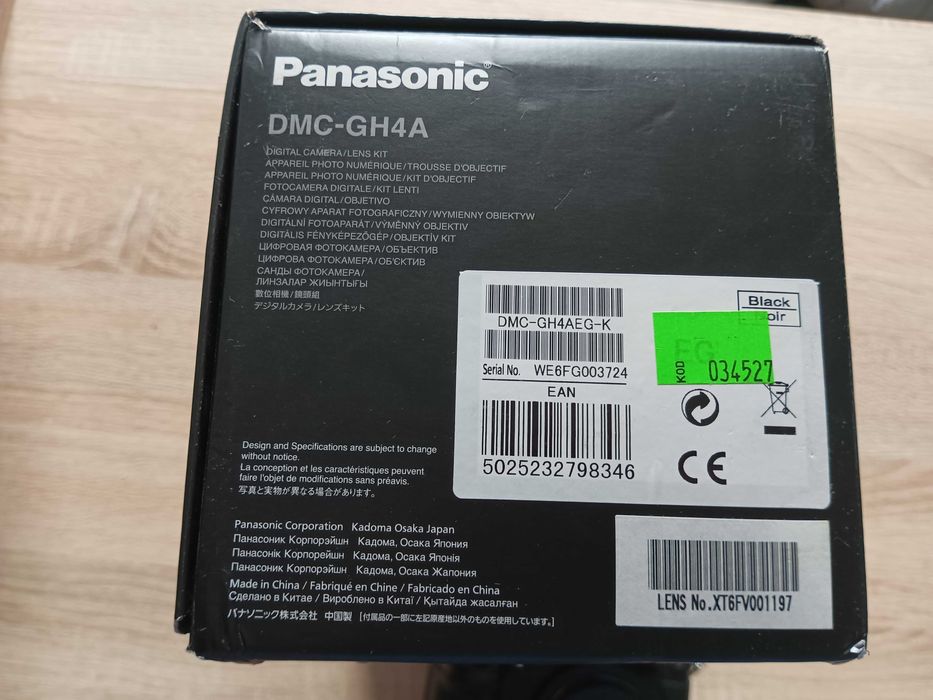 Panasonic Lumix DMC-GH4 body