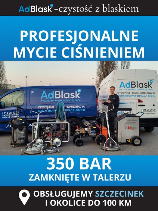 Mycie  / Czyszczenie Kostki Brukowej
