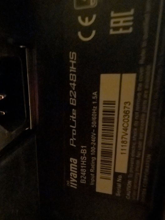 Iiyama prolite B2481HS