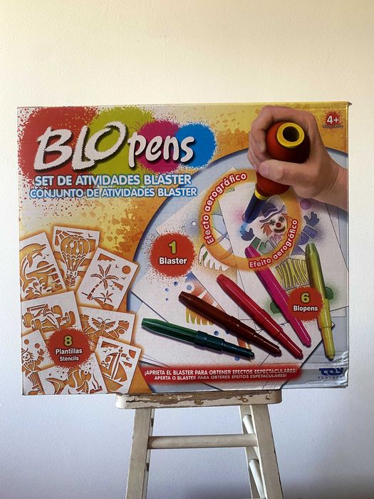 Blo Pens Conjunto de Atividades Blaster - Novo e Embalado!