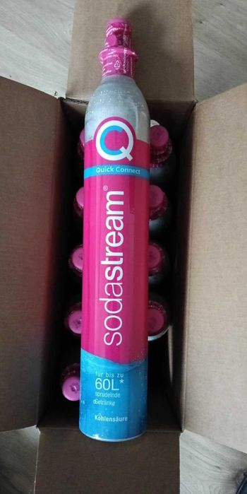 Naboje do soda stream pełny