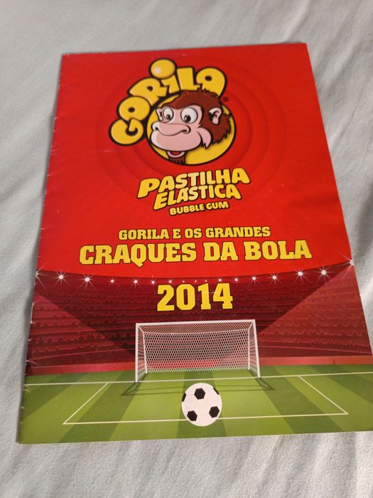 Caderneta do Mundial 2014 - das pastilhas Gorila
