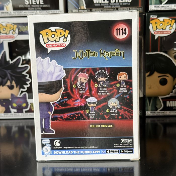 Фігурка Funko Pop Jujutsu Kaisen Магічна Битва Satoru Gojo #1114