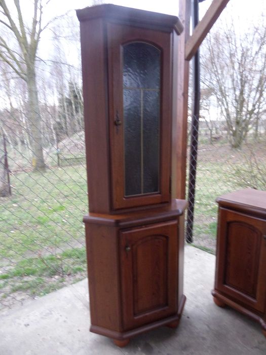 Piękna stylowa witryna narożna brw BAWARIA stan bdb WYSYŁKA DOWÓZ