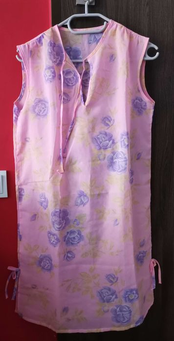 koszula nocna w kwiaty