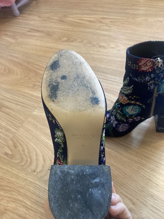 Botas florais 36