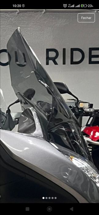 Vidro Viseira Escurecida Frontal Honda PCX Kappa KD322S