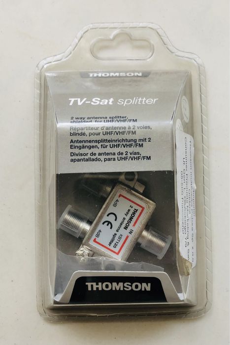 2-kierunkowy spliter, ekranowany, UHF/VHF/FM