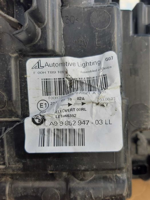 BMW X7 Фара 63119852947  63117933317