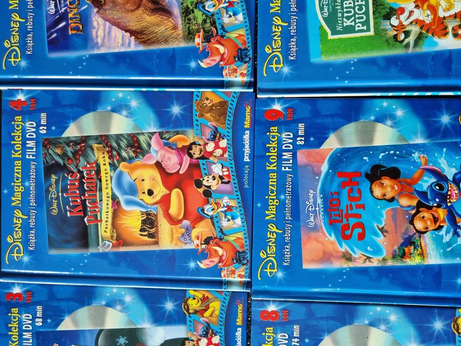 Bajki dla dzieci DVD - Disney Magiczna Kolekcja filmów DVD