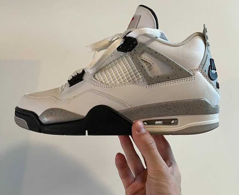 Jordan 4 Retro White Cement r.38
