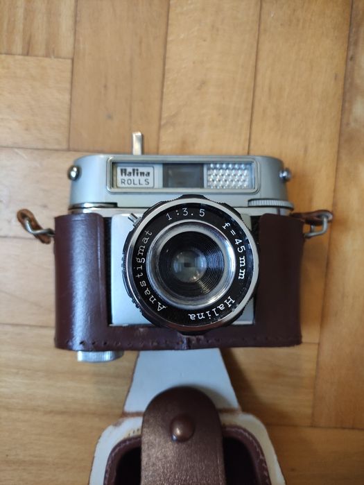 Aparat analogowy Halina Rolls + etui