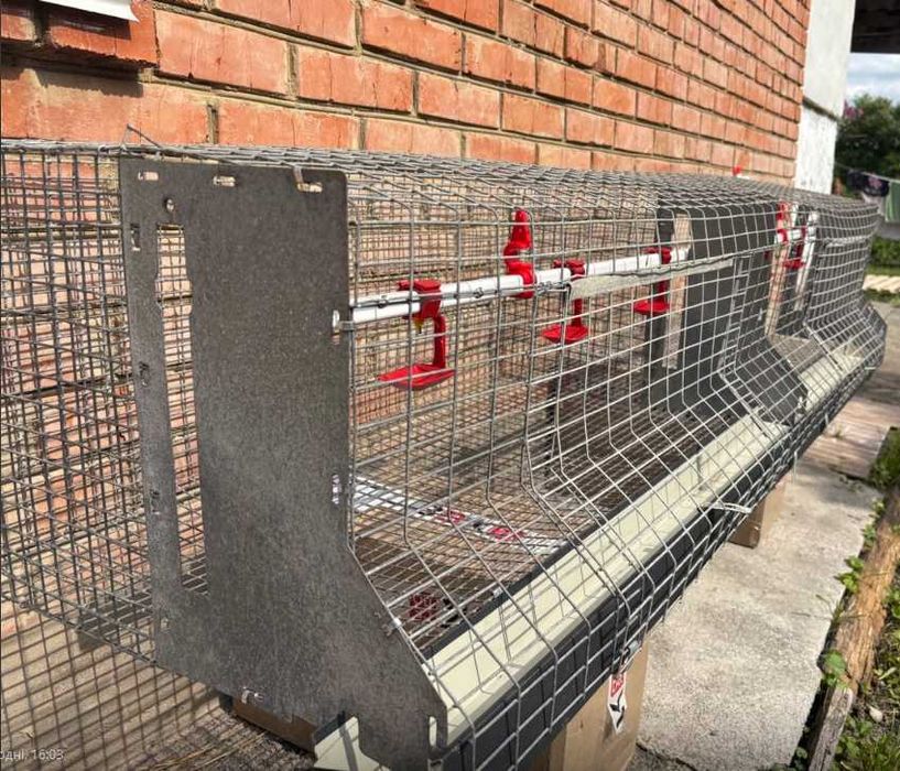 Скоби для з'єднання сітки оцинковані