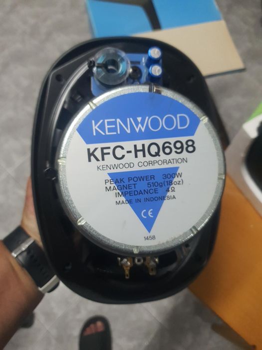 Colunas kenwood ovais 300W  novas
