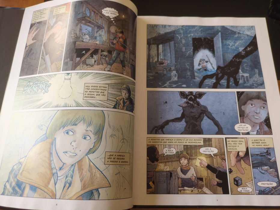 Spranger Things o outro lado desenhos de Stefano Martino