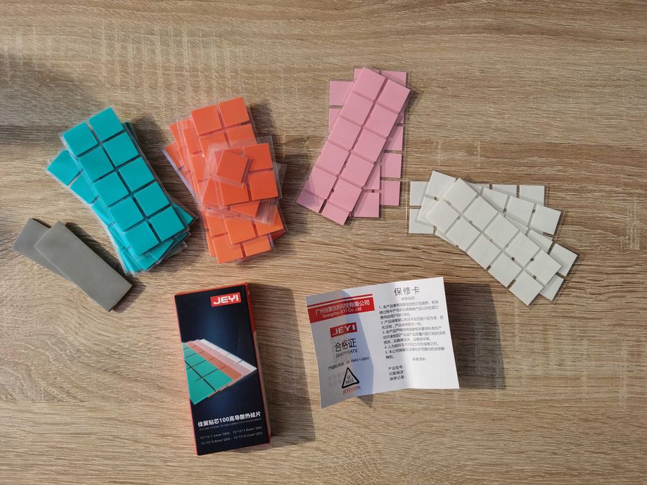 Термопрокладки Jeyi