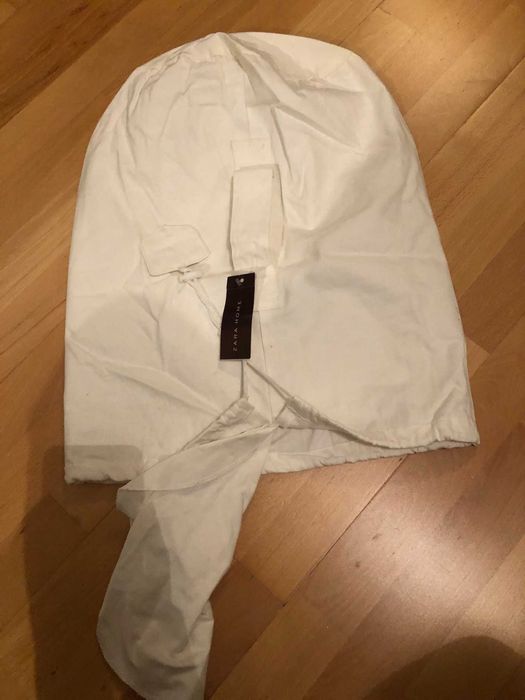 saco de pano zara home para guardar edredons