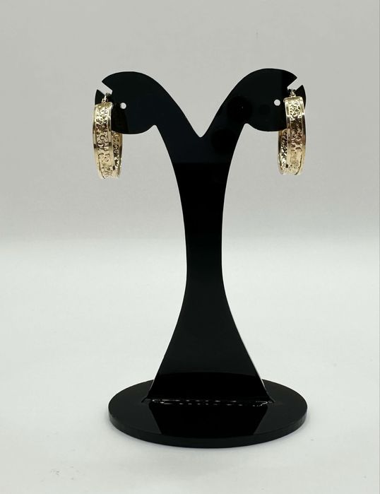 Złote Kolczyki Koła Kółka Pr.585 NOWE