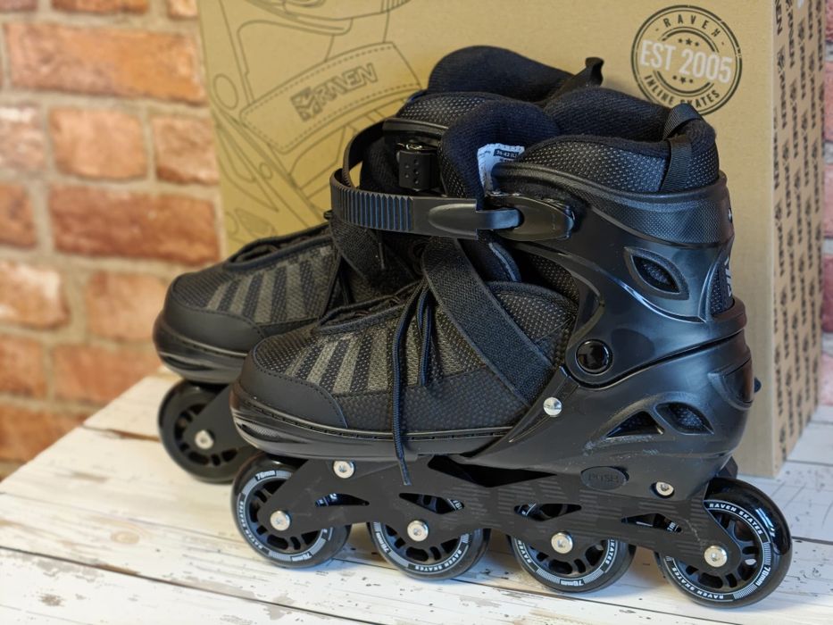 Łyżworolki 38-42 RAVEN OXEN BLACK
