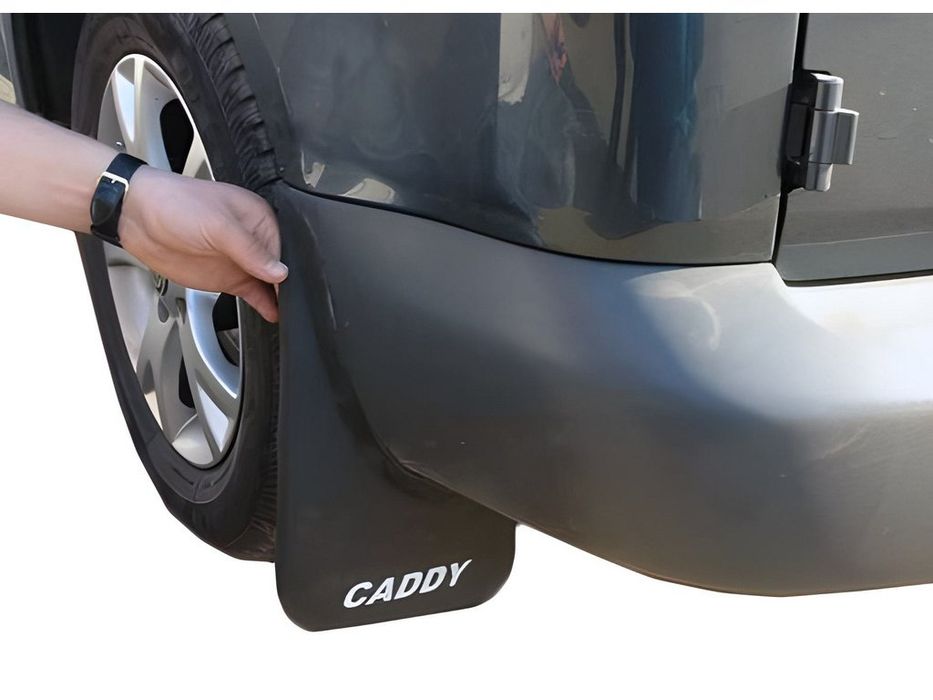 Volkswagen Caddy 2004-2010 рр. Бризковики Premium Туреччина Задні (2 шт)