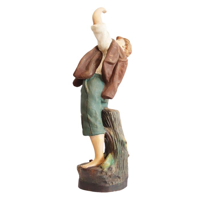 Grande escultura em terracota (71 cm)
