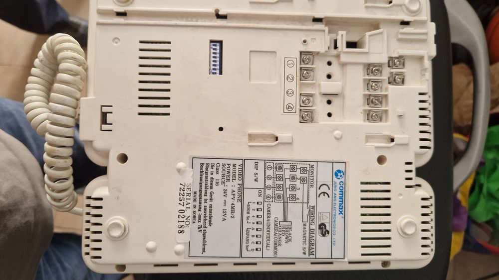 Intercomunicador Commax bom64751690011522121