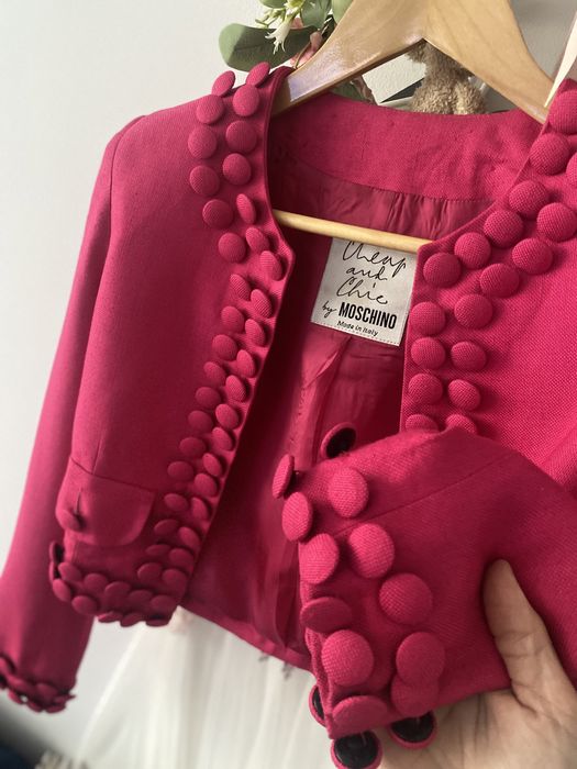 Jedyny taki żakiet marynarka damska Moschino 34/36