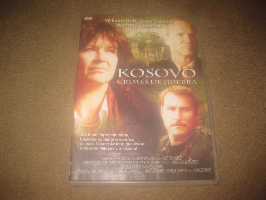 DVD "Kosovo: Crimes de Guerra" com William Hurt
