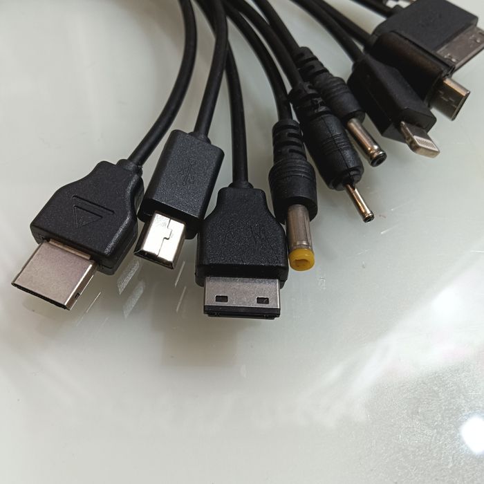 Conjunto de pontas p carregar telemóvel