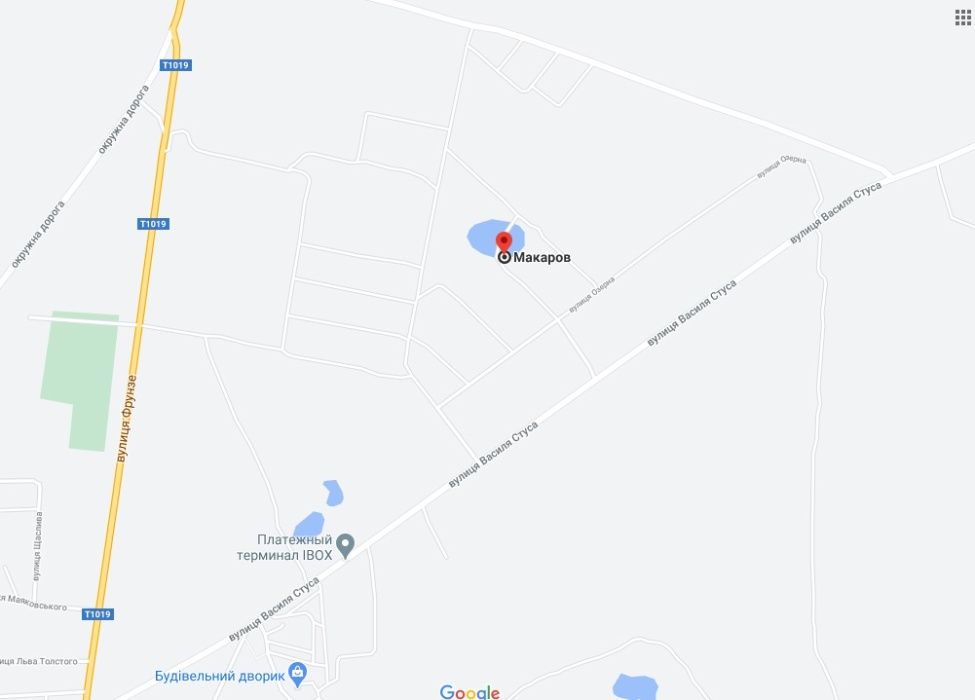 Продажа земельного участка в Макарове.